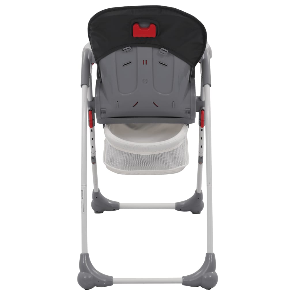 Gray baby high chair