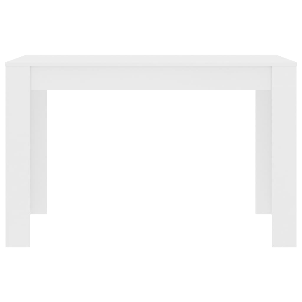 Table de salle à manger Blanc 120 x 60 x 76 cm Aggloméré