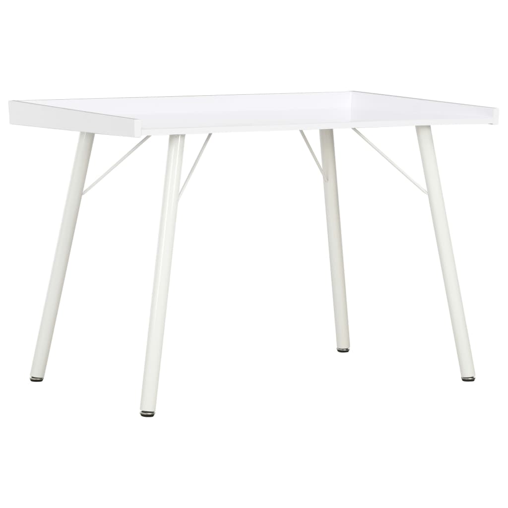 White desk 90x50x79 cm
