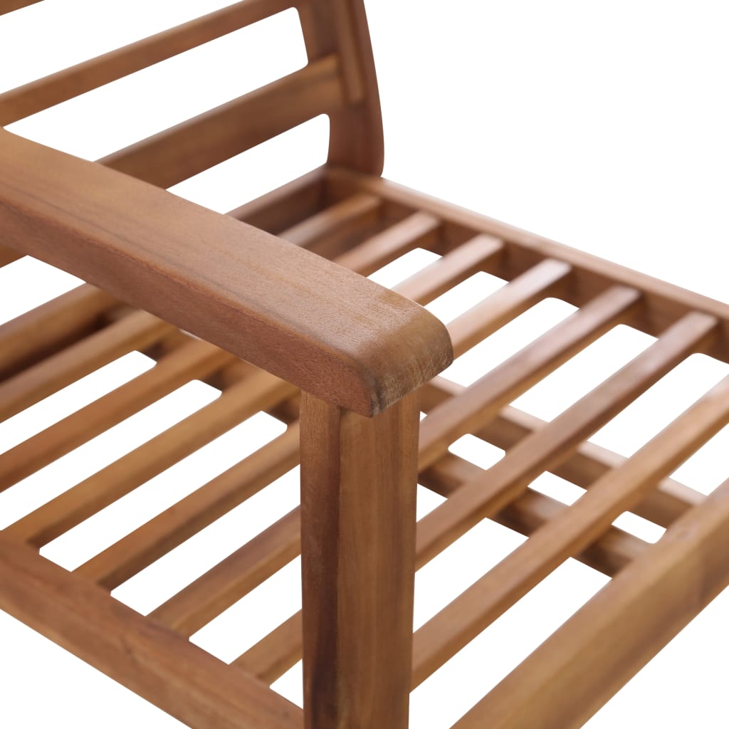 Garden furniture 4 pcs solid acacia wood