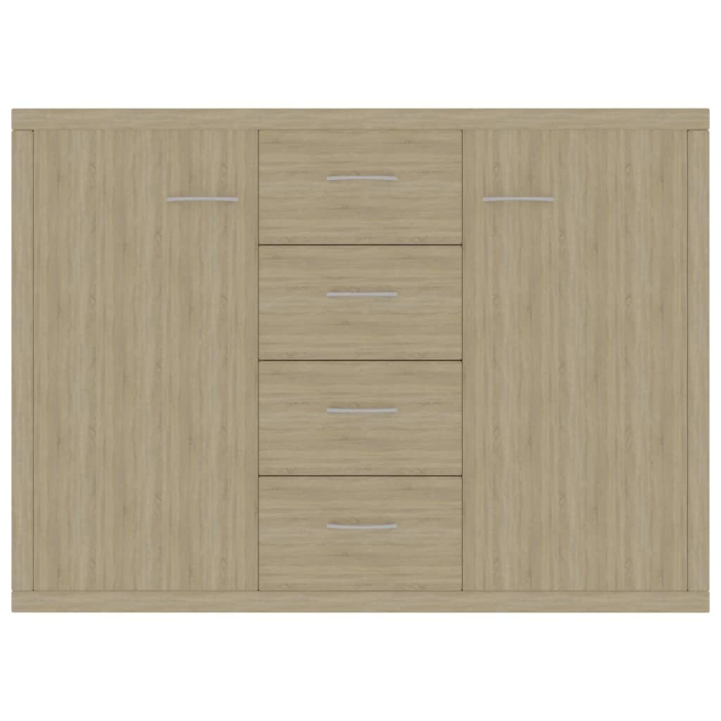 Credenza Rovere Sonoma 88x30x65 cm Truciolare