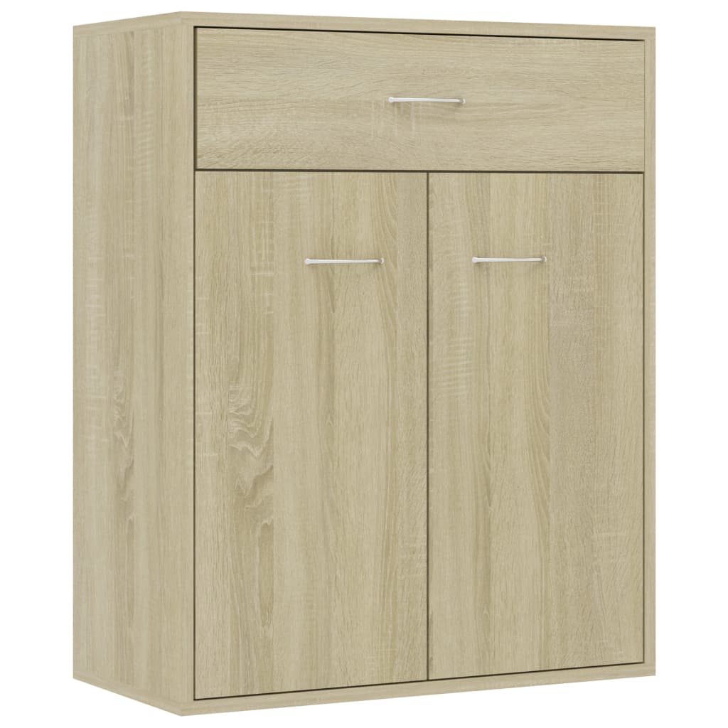 Sonoma Oak Buffet 60x30x75 cm agglomeriert