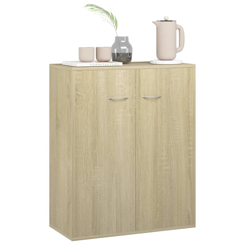 Sonoma oak buffet 60x30x75 cm agglomerated