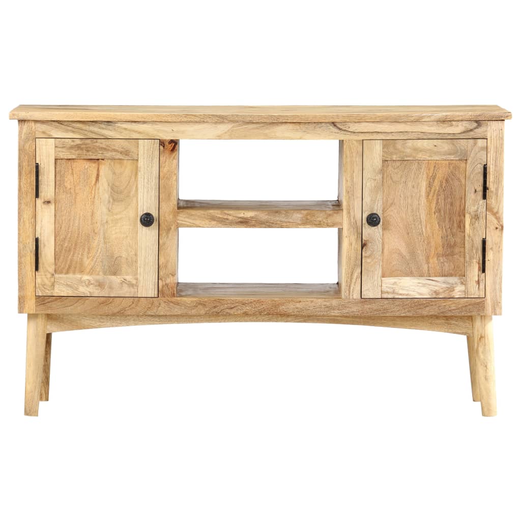 Buffet 100x35x60 cm Bois de manguier massif