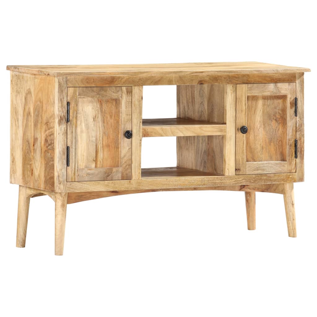 Buffet 100x35x60 cm Bois de manguier massif