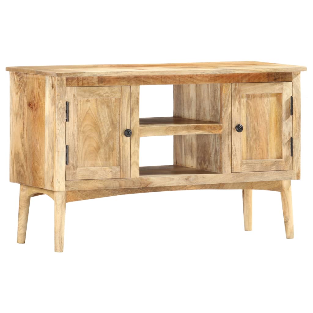 Buffet 100x35x60 cm Bois de manguier massif