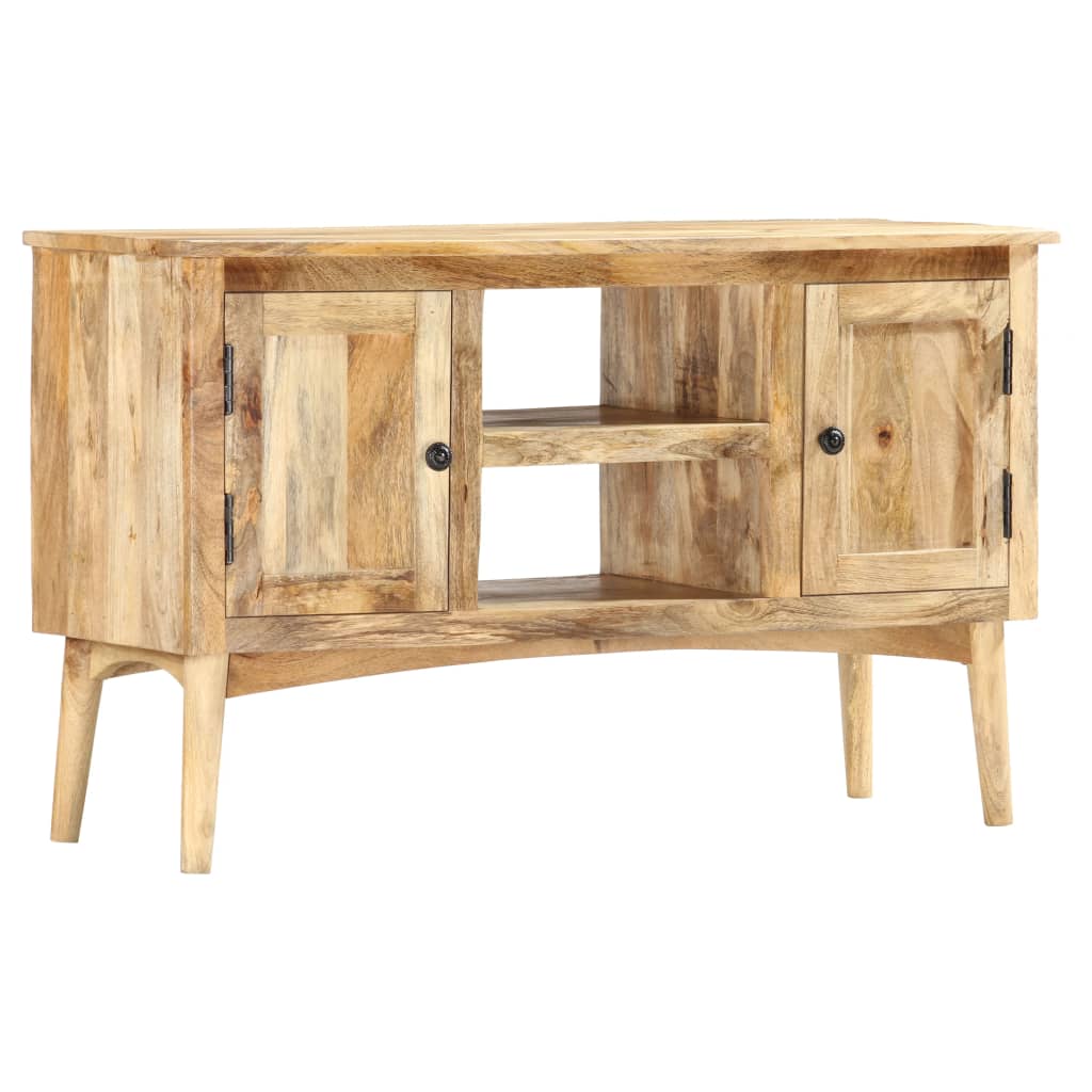 Buffet 100x35x60 cm Bois de manguier massif