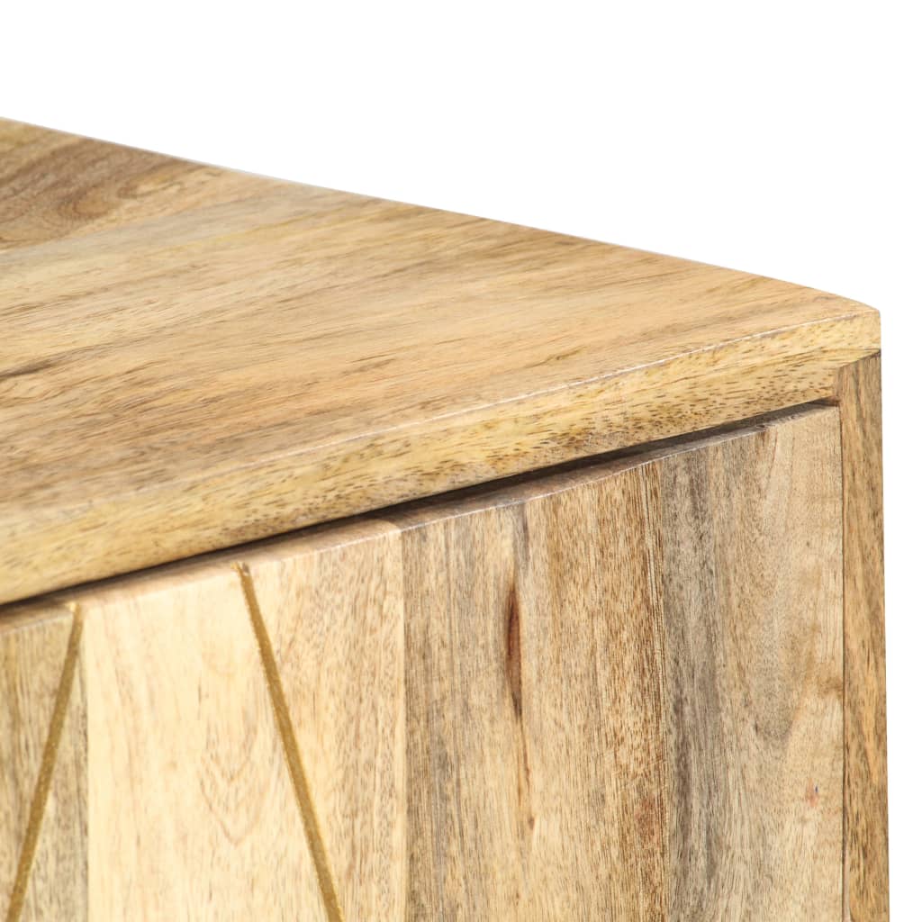 Buffet 118x30x75 cm massives Mangoholz