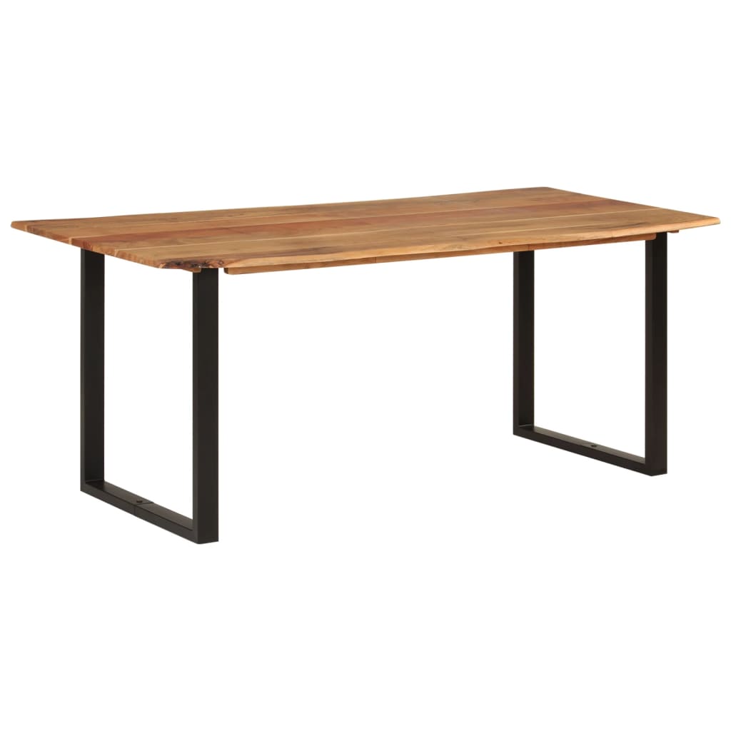 Dining table 180x90x76 cm Massive acacia wood