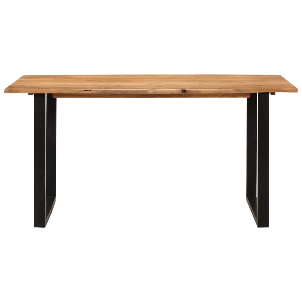 Dining table 154x80x76 cm Solid acacia wood