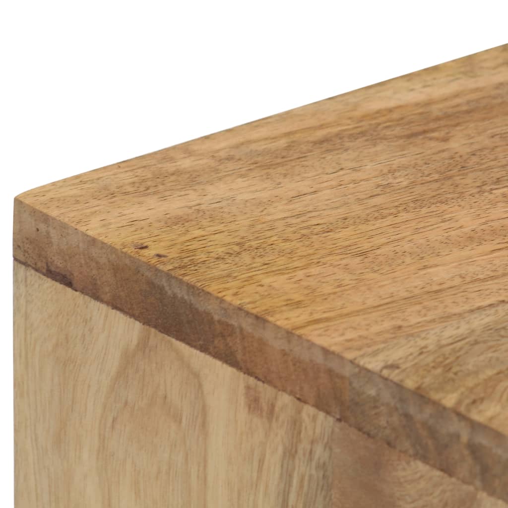 Consolle 90x45x75 cm in legno massello di mango