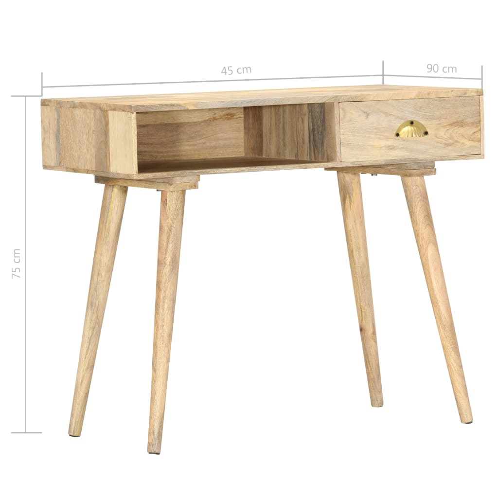 Console table 90x45x75 cm Massive mango wood