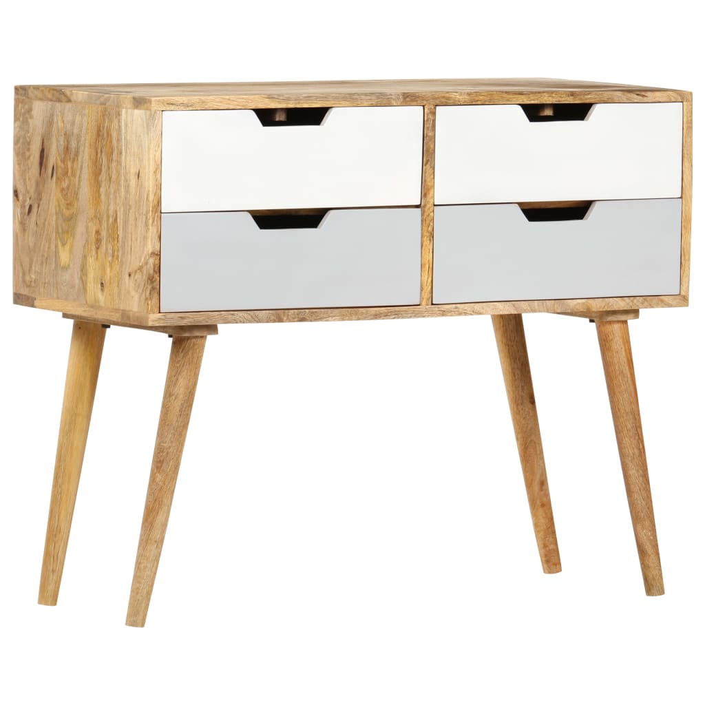 Credenza 85 x 40 x 71 cm Legno massello di mango