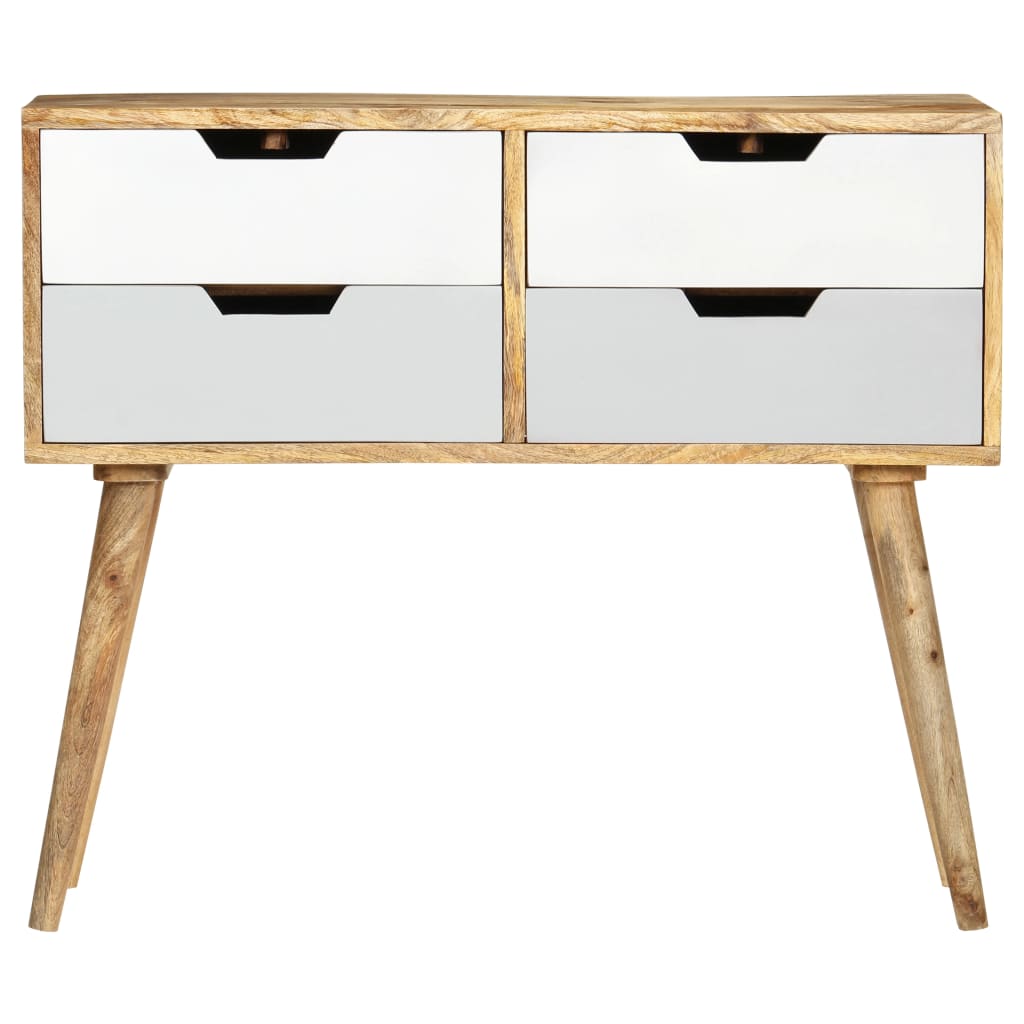 Credenza 85 x 40 x 71 cm Legno massello di mango