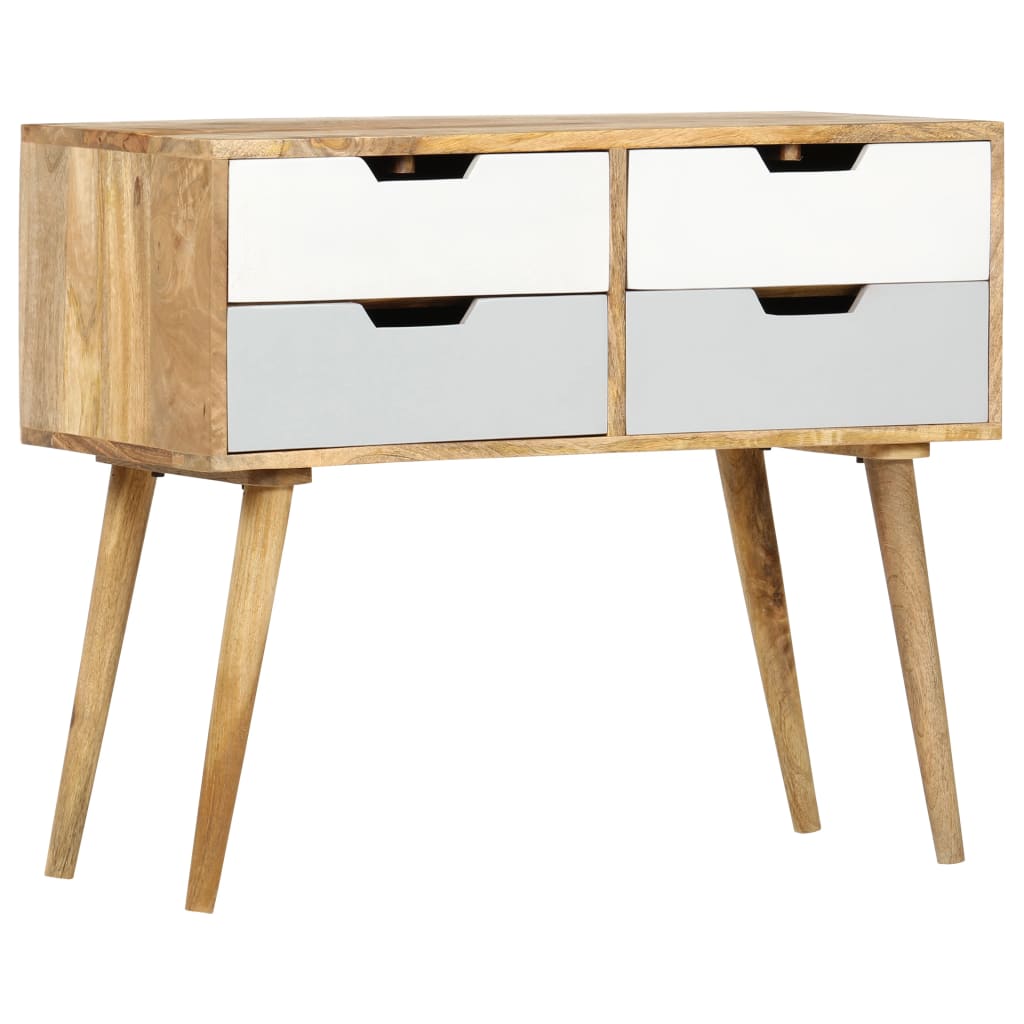 Credenza 85 x 40 x 71 cm Legno massello di mango