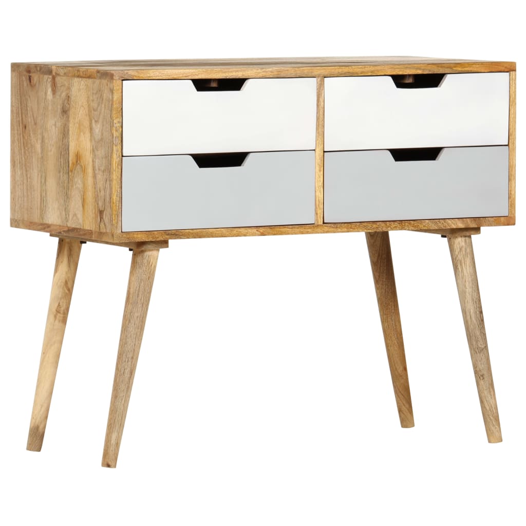 Credenza 85 x 40 x 71 cm Legno massello di mango