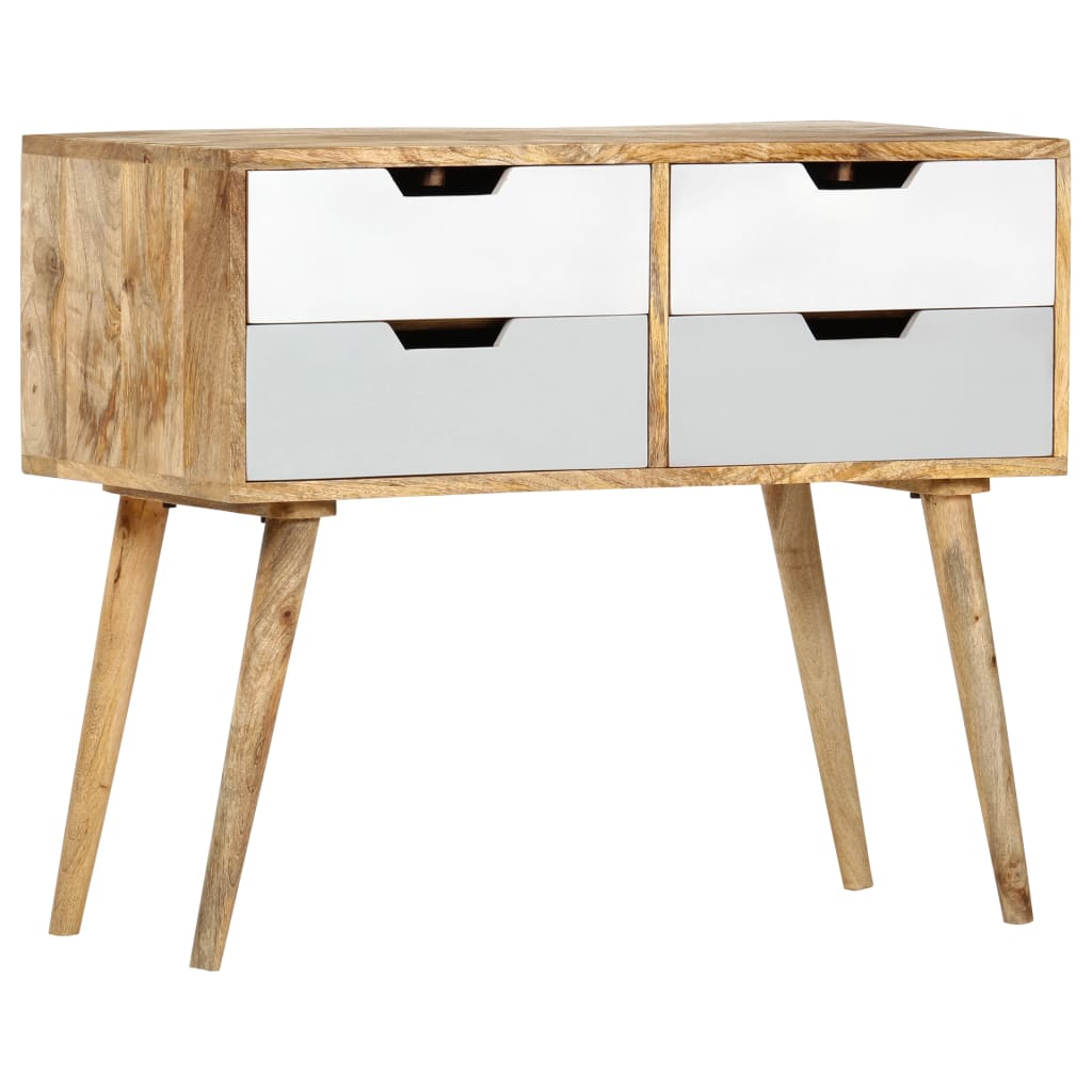 Credenza 85 x 40 x 71 cm Legno massello di mango