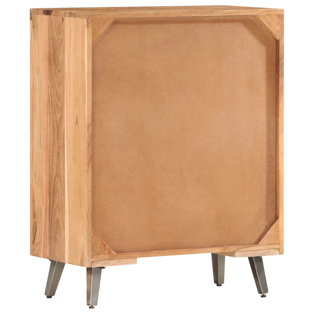 Credenza 60x30x75 cm Legno massello di acacia