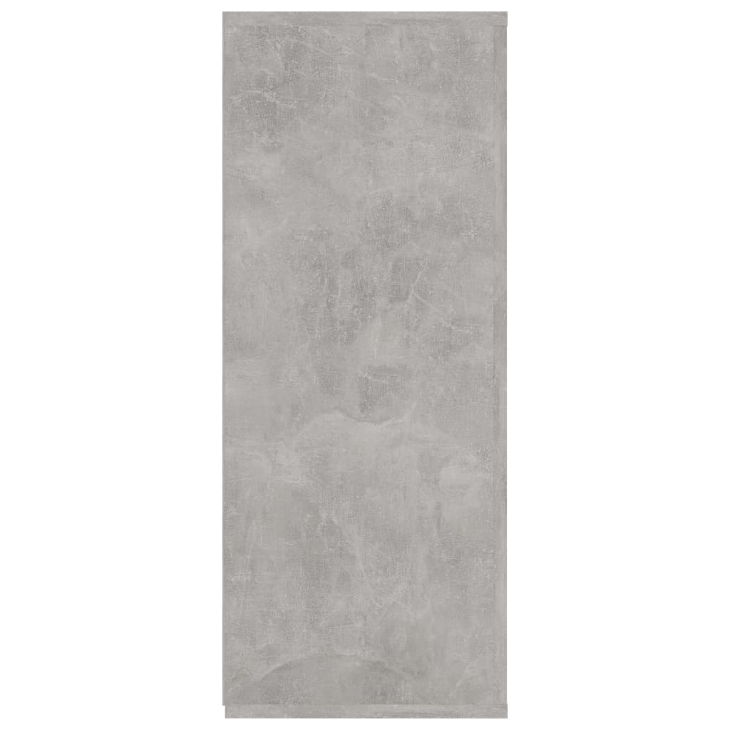 Credenza Grigio cemento 105x30x75 cm Truciolare