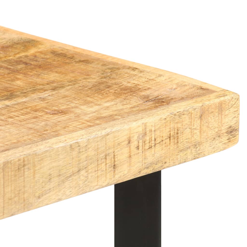 Bar Tabelle 60x60x107 cm roher Mangoholz