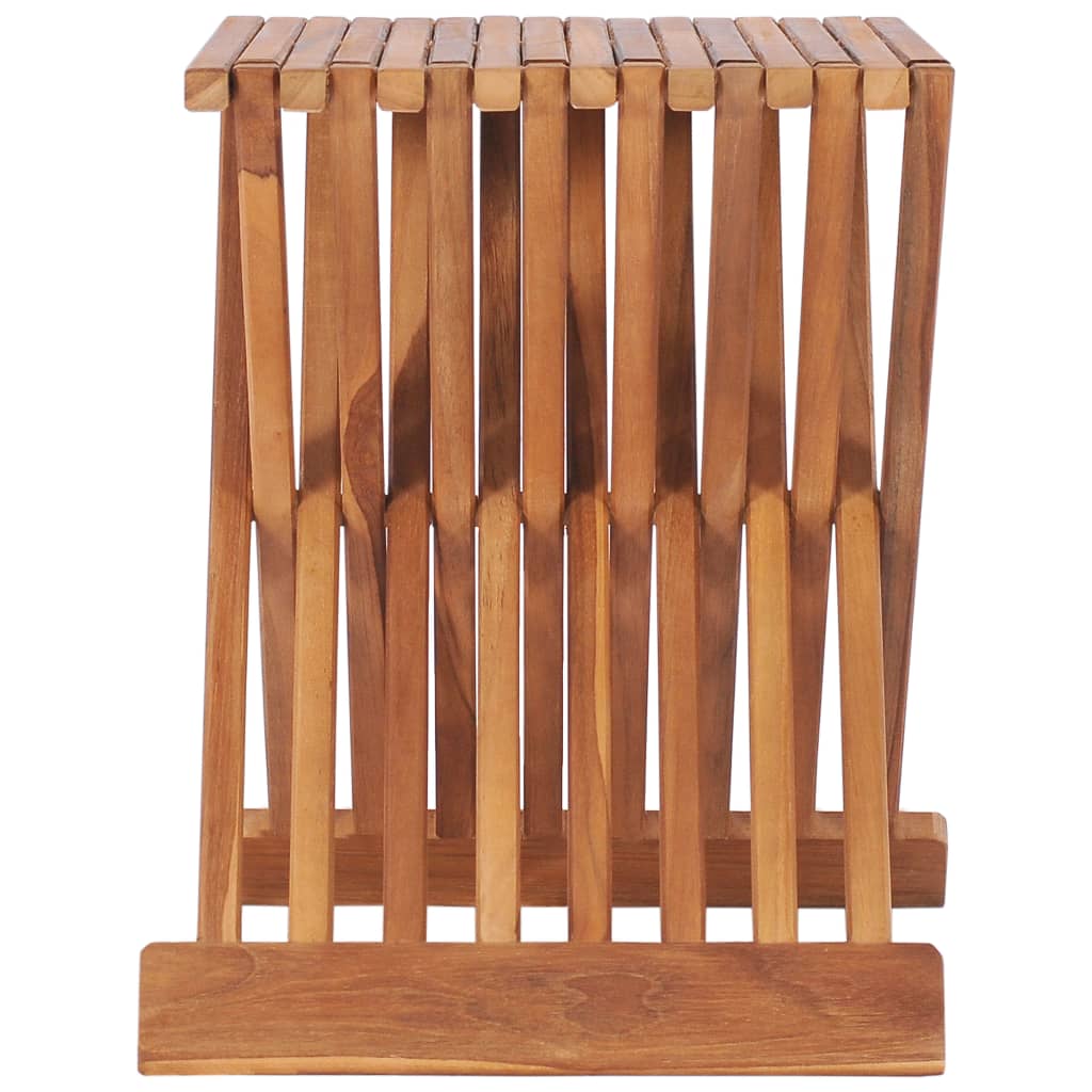 Foldable stool 40x32x45 cm Solid teak wood
