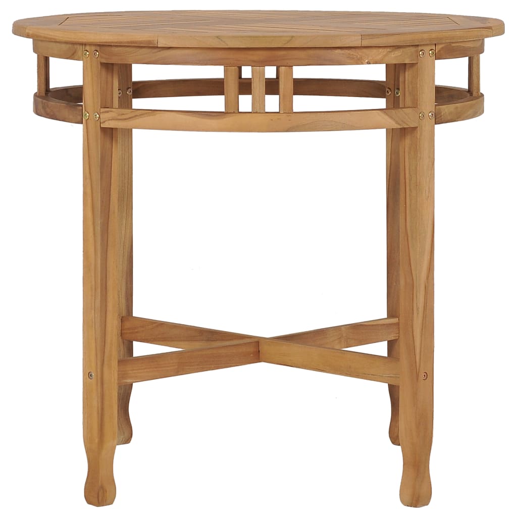 Solid teak wooden bar table