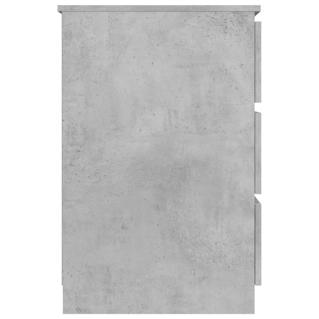 Desk grigio in cemento 140x50x777 cm agglomerato