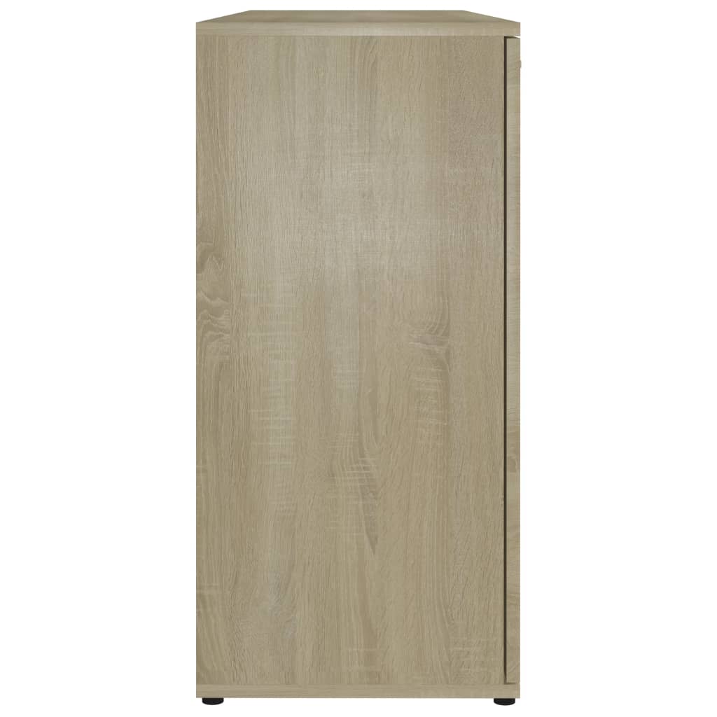 Sonoma Oak Buffet 120x35.5x75 cm agglomerato