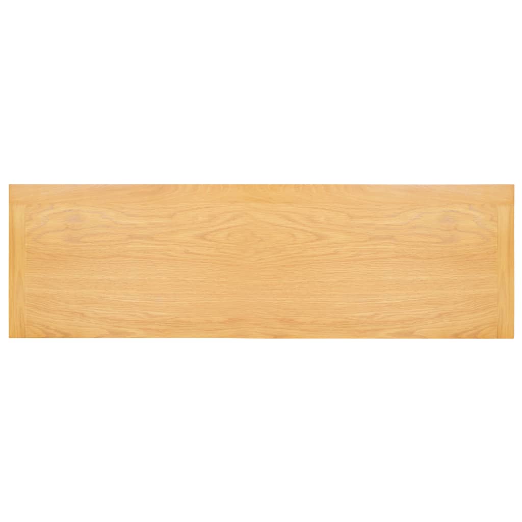 83x30x73 cm Konsolentabelle Festes Eichenholz Holz
