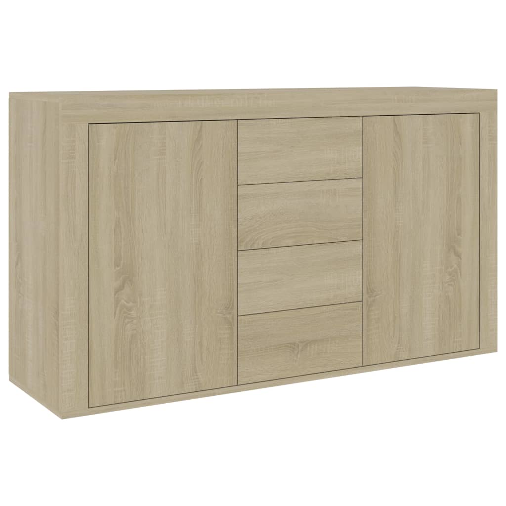 Credenza Rovere Sonoma 120x36x69 cm Truciolare