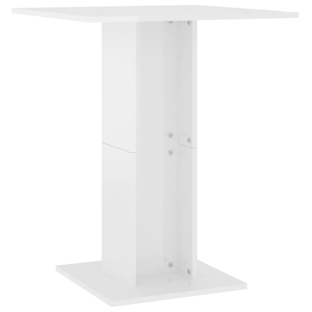 Brillant White Bistro Tabelle 60x60x75 cm agglomeriert