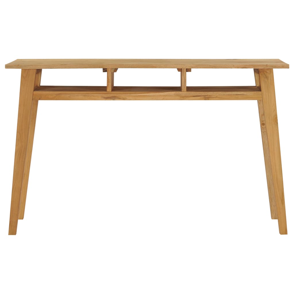 Console table 120x35x75 cm solid teak wood