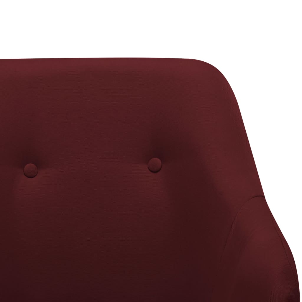 Bordeaux Red Schaukelstuhlstoff Stuhl Stoff