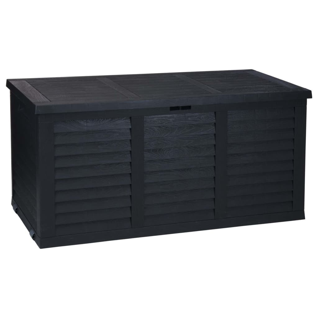 Progarden Garden Storage Box with 300 L dark gray wheel