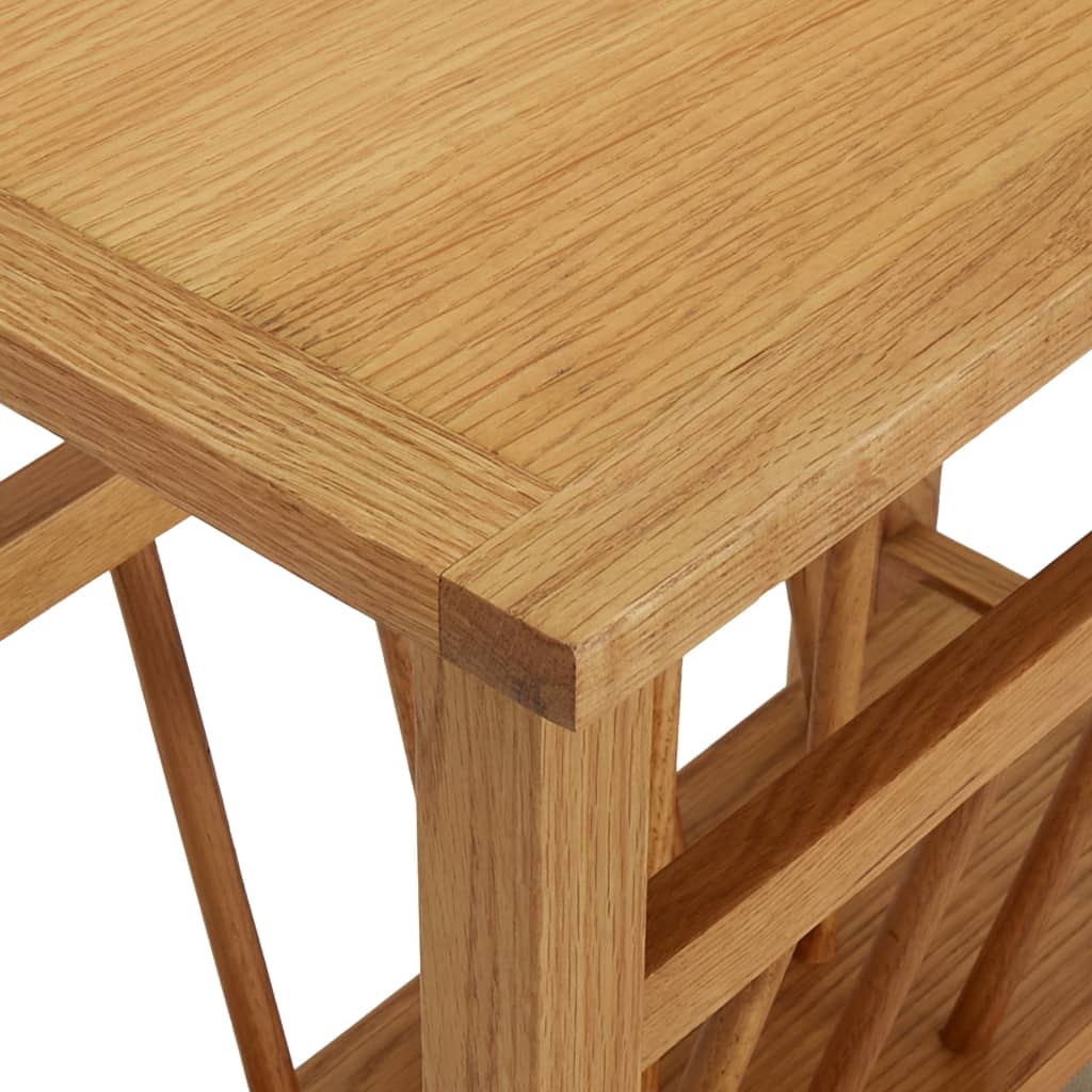Tabelle mit Bewertungen 45x27x42 cm Festes Eichenholz Holz