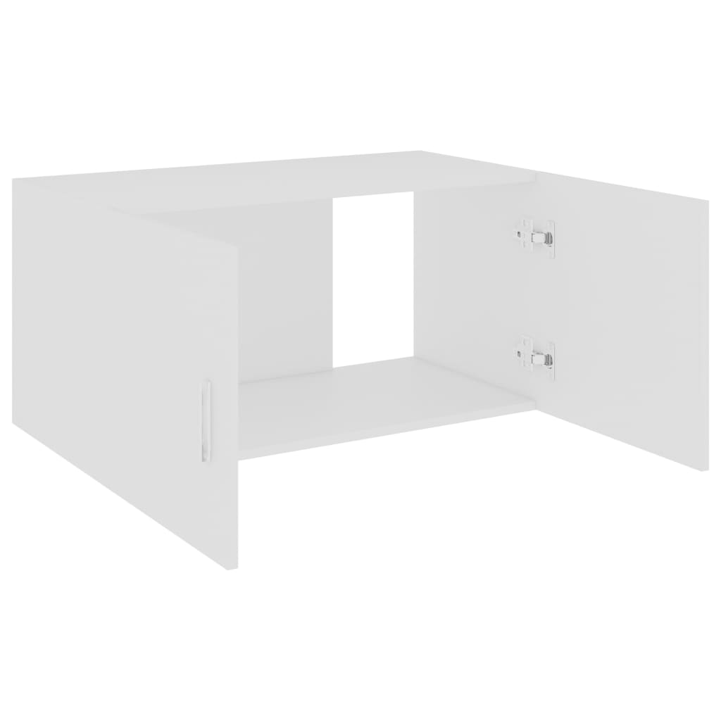 White wall cabinet 80x39x40 cm Agglomerated