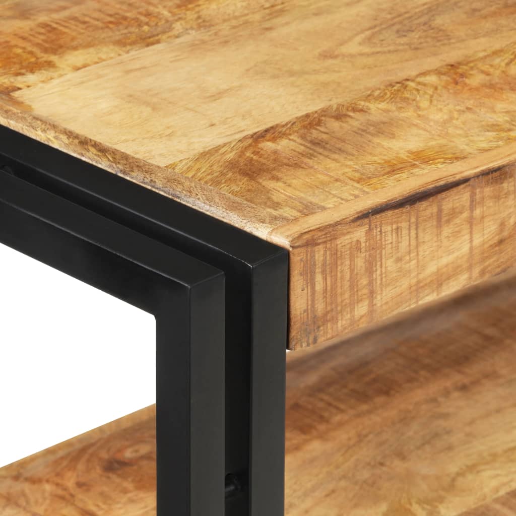 Konsole Tabelle 90x30x75 cm Brutto Mango Holz
