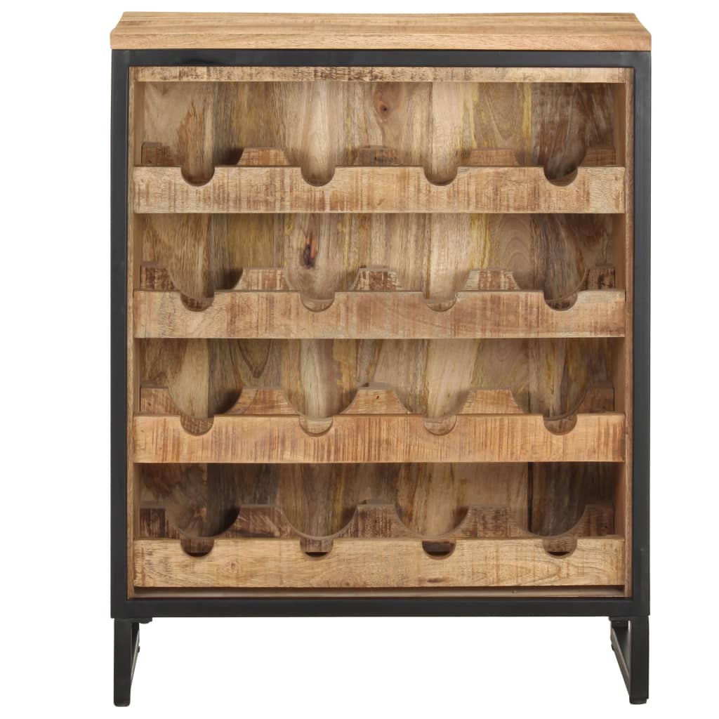 Wine cabinet 62x33x78.5 cm Gross mango wood