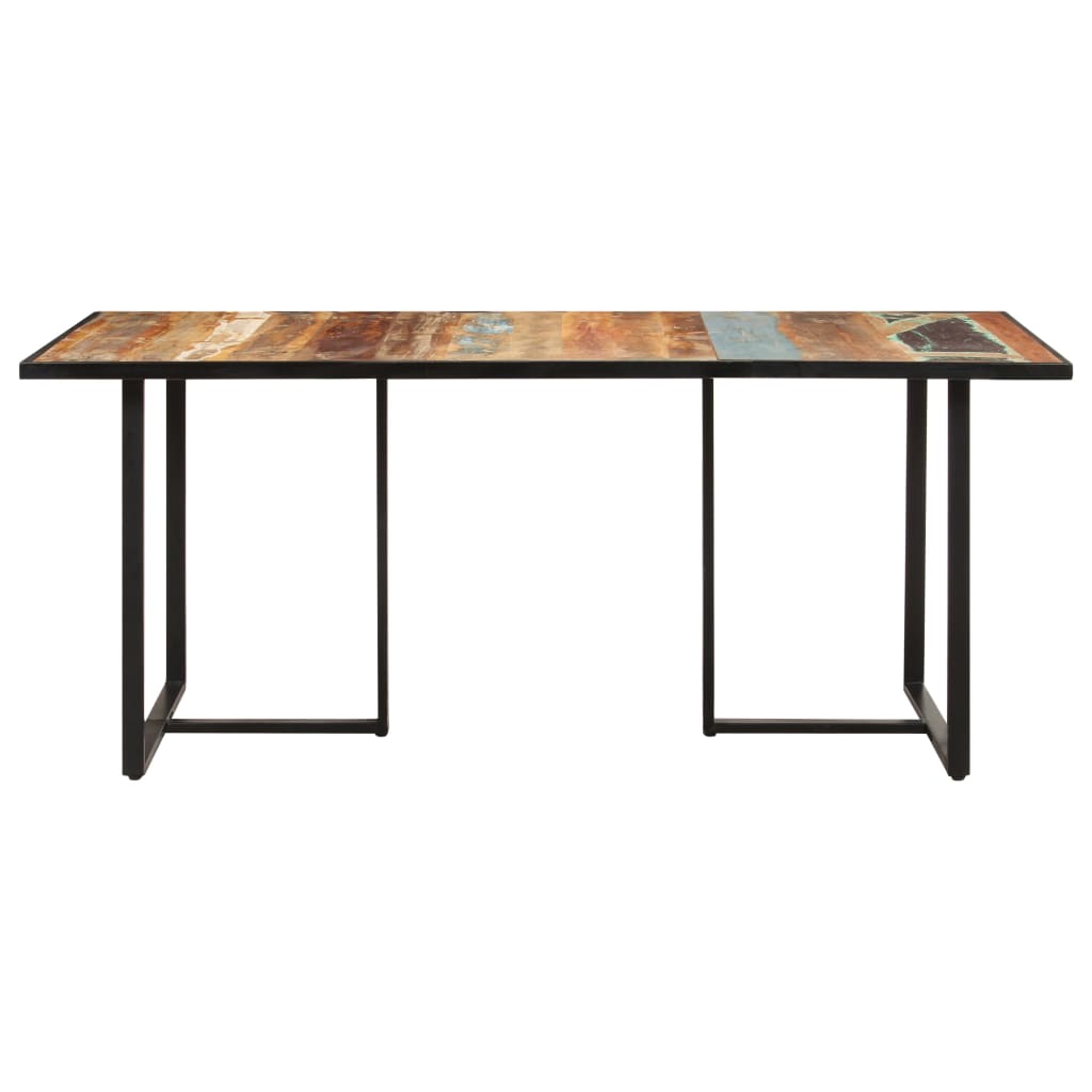 Dining table 180 cm Massive recovery wood