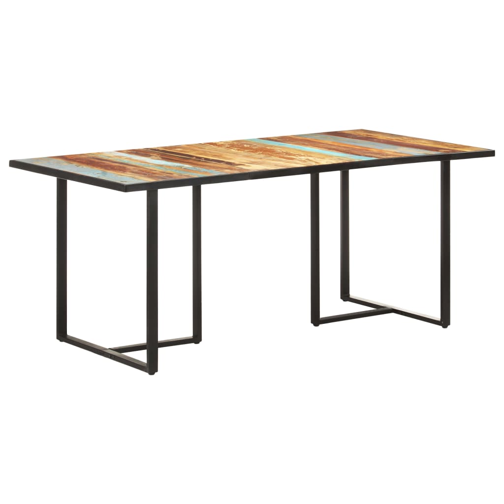 Dining table 180 cm Massive recovery wood