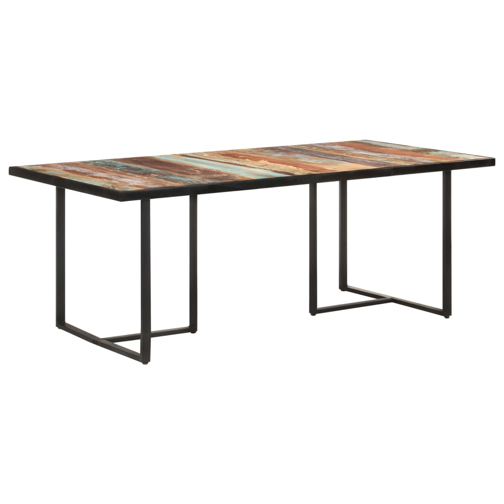 Dining table 200 cm Massive recovery wood