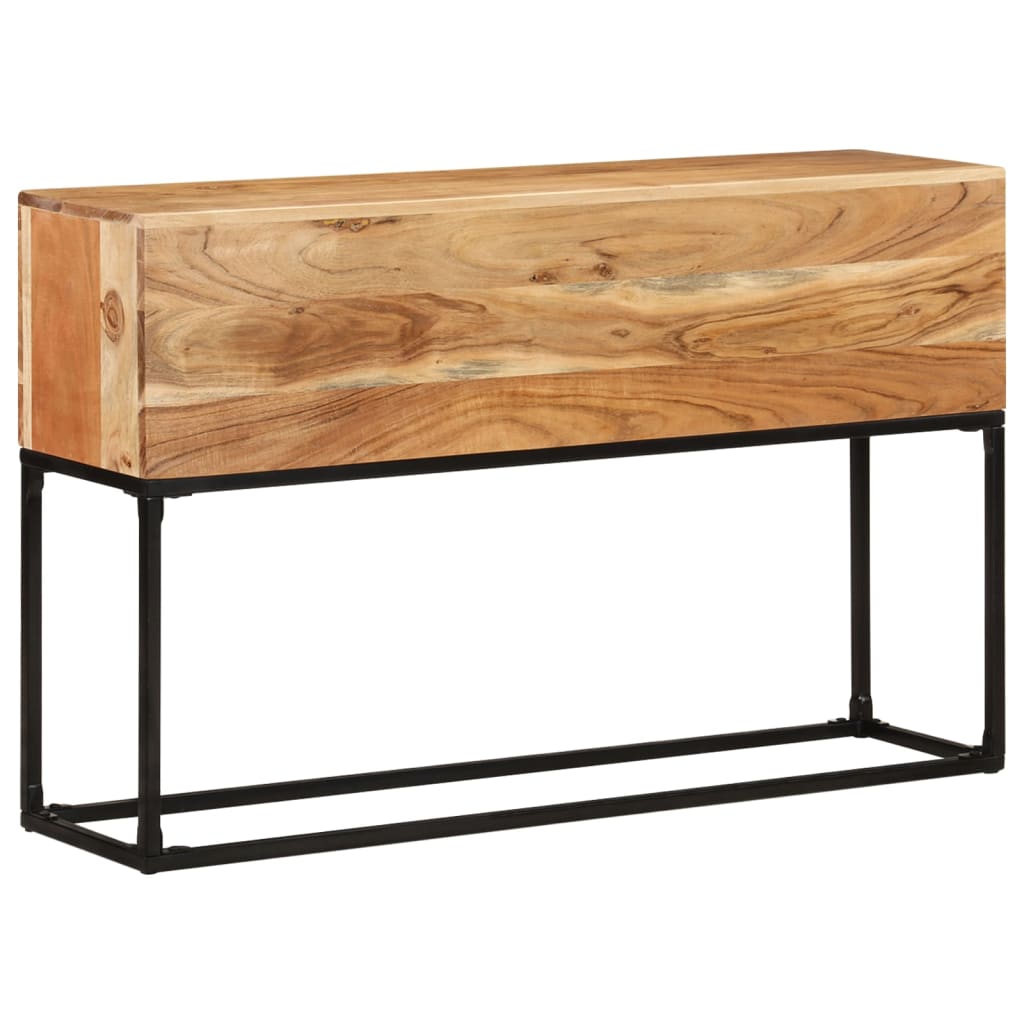 Console table 120x30x75 cm Massive acacia wood