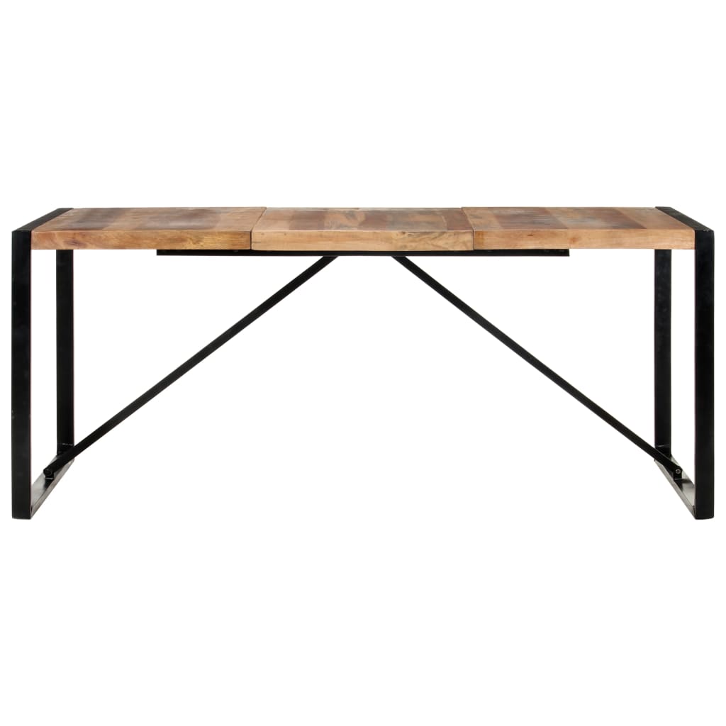 Tavolo da pranzo 180x90x75 cm legno massiccio