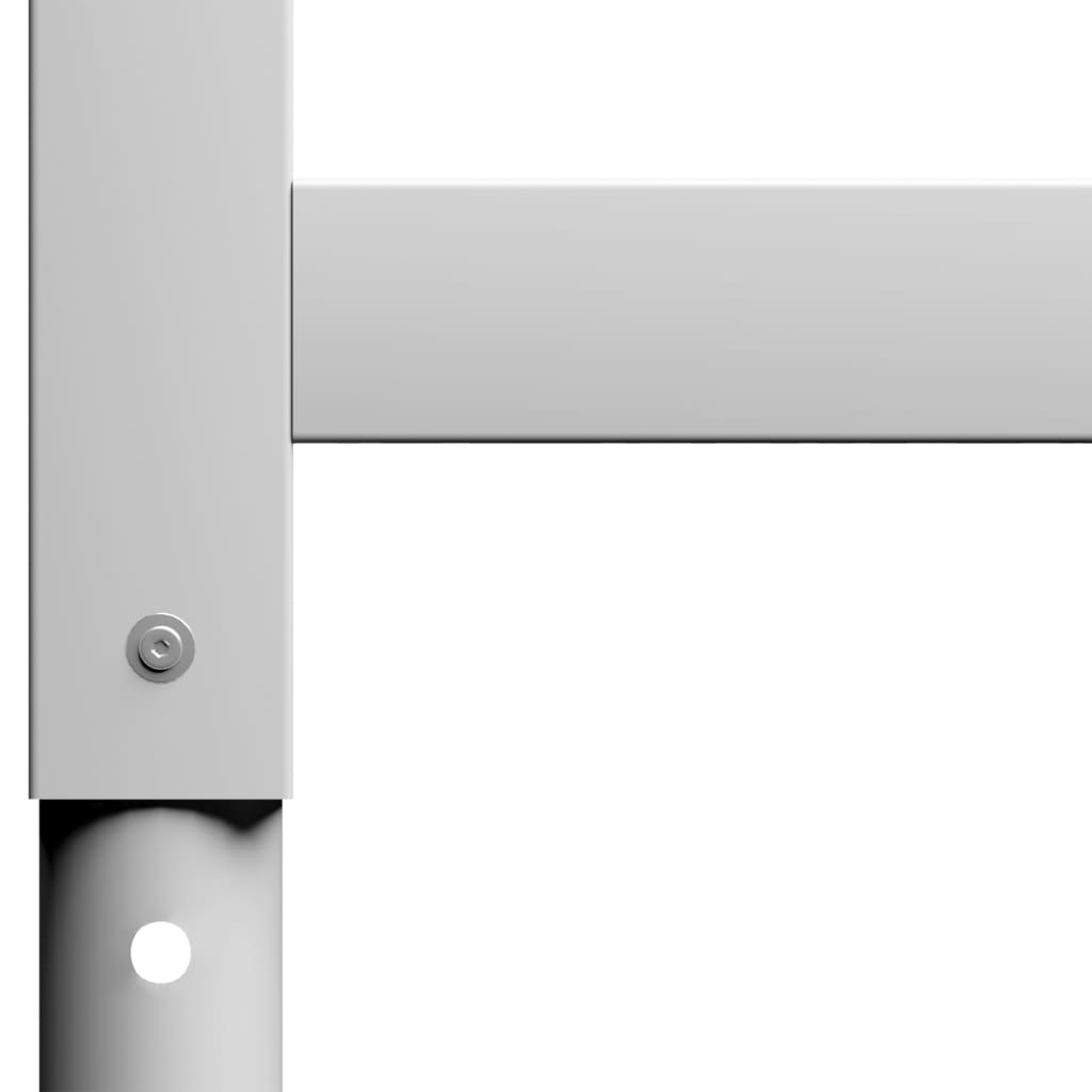 Telai per banchi da lavoro regolabili 2 pz. Metallo 55x(69-95.5) cm Grigio