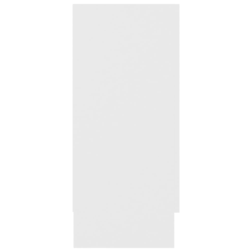Vetrina bianca 120x30,5x70 cm Truciolare