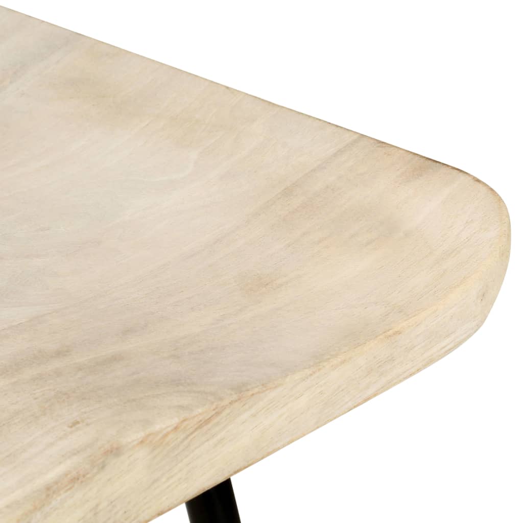 Solid mango wood bart bar stools