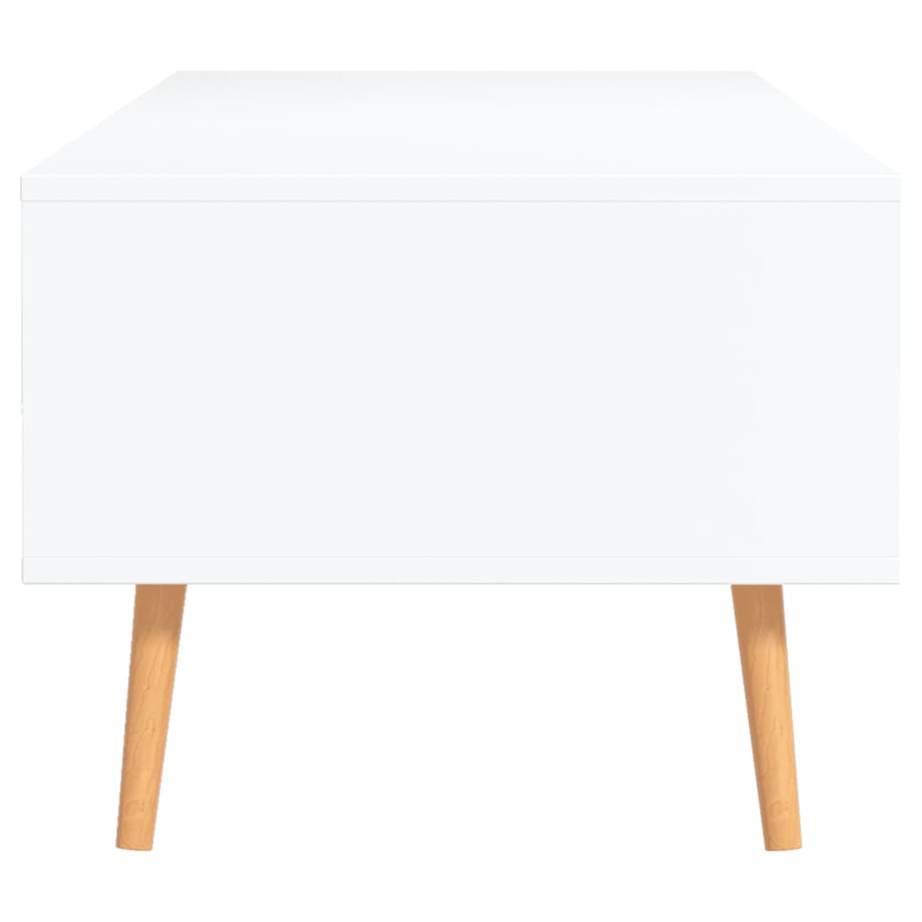 Tavolino Bianco 100x49,5x43 cm MDF