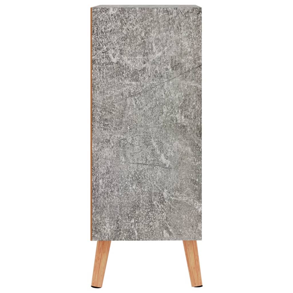 Credenza grigio cemento 60x30x72 cm in multistrato