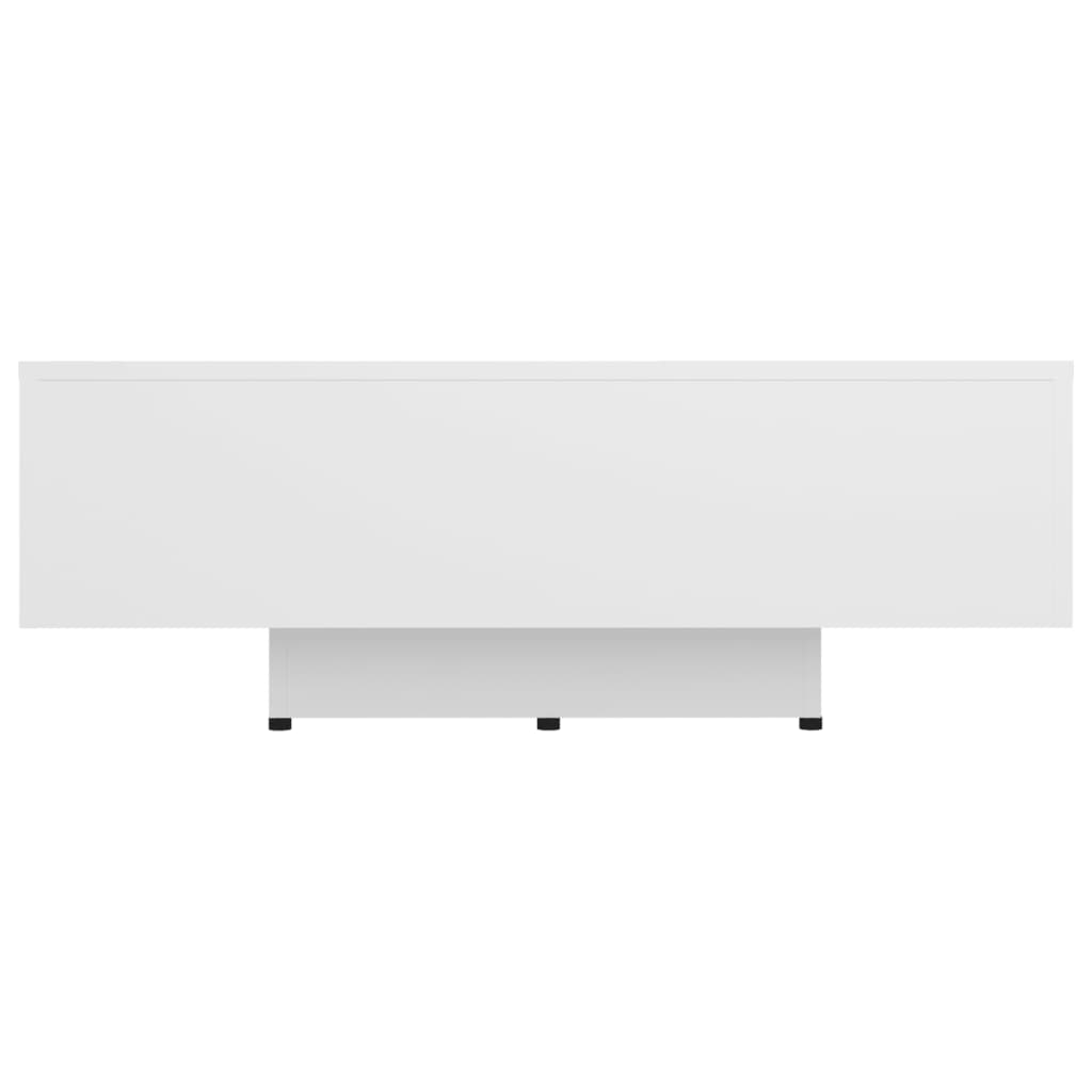 Tavolino Bianco 85x55x31 cm Truciolato