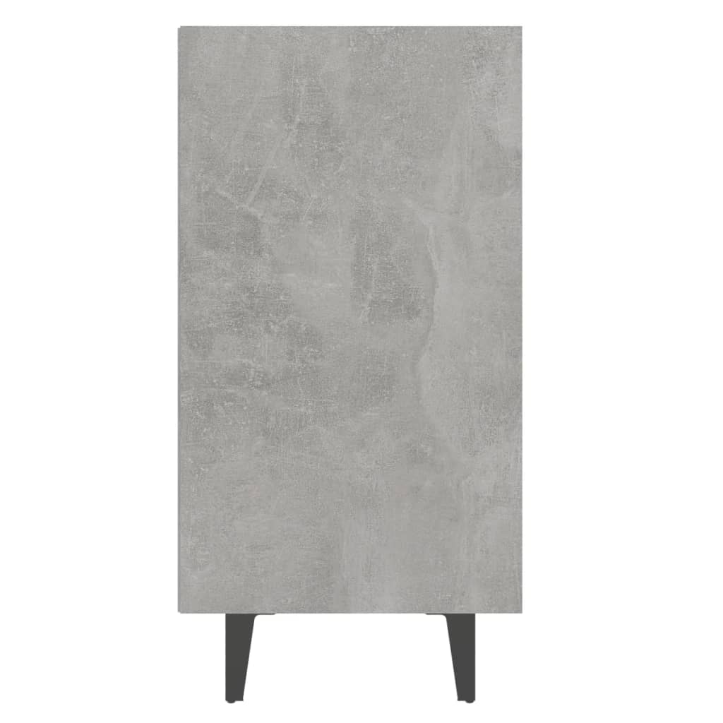 Concrete gray buffet 103.5x35x70 cm agglomerated